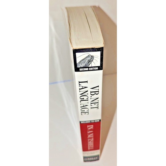 Lot of 2 VB.NET Language Books -  In a Nutshell, 2nd Ed [W CDROM]  + MS Press - Picture 3 of 10